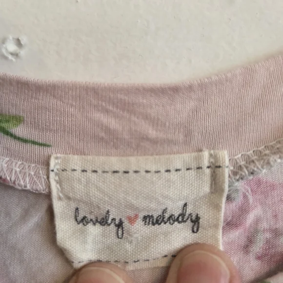 Lovely Melody Vibrant Floral Top - Picture 3 of 3